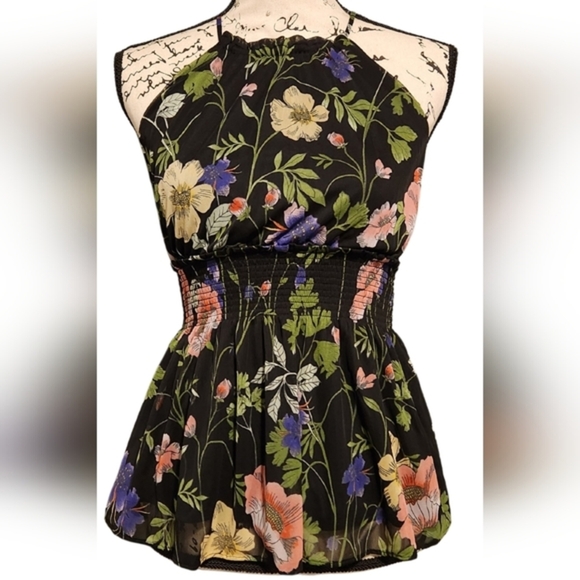 Express Floral Blouse - Picture 1 of 6